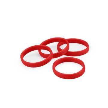 jConcepts RM2 Red Hot Tyre Bands - Red (JC8135)