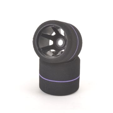 Contact RC 1/12 Hex Rear 38Sh USA Spec Purple (JT3-38USR)