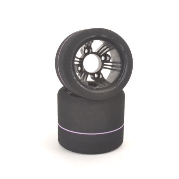 Contact RC WGT10 Rear 38Sh - Carbon Rim 61mm - Lilac (JW2-38RA)