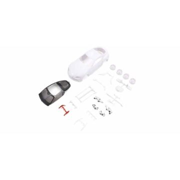 Kyosho Bodyshell Toyota GR Supra Mini-Z + 4WD Rims (White Body) (K.MZN202)