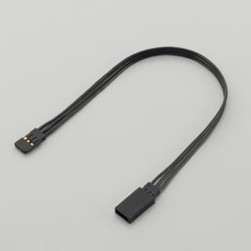KO PROPO Extension Wire Black - High Current 200mm (KO36520)