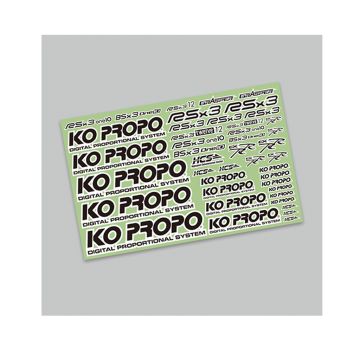 KO PROPO Decal Black (KO79067)