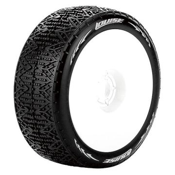 Louise RC B-Phantom 1:8 Fr/Rr Soft Hex 17mm White (L-T3152SW)