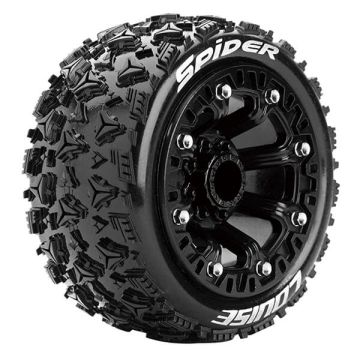 Louise RC ST-Spider 1:16 Soft Black Trx 1:16 E-Revo Fr & R (L-T3200SB)