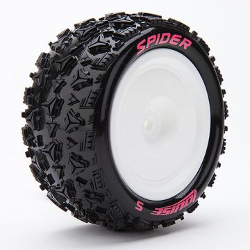 Louise RC E-Spider 1:10 4wd/Rr Soft Kyosho Hex 12mm White (L-T3200SWKR)