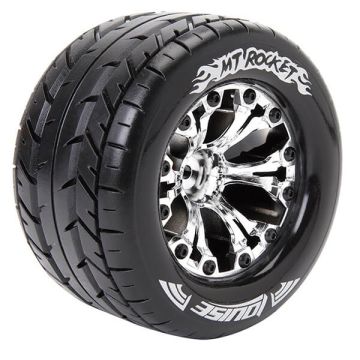 Louise RC MT-Rocket 1:10 Soft Hex 14mm Black Chrome Arrma Granite (L-T3201SBCM)