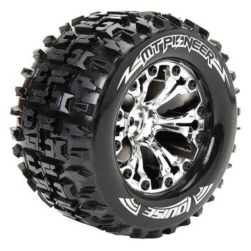 Louise RC MT-Pioneer 1:10 Soft Hex 14mm Black Chrome Arrma (L-T3202SBCM)