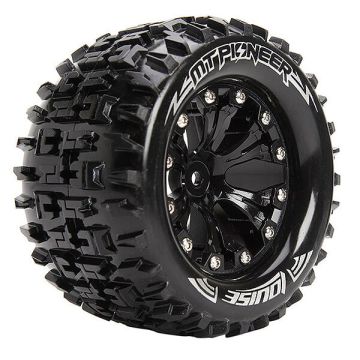 Louise RC MT-Pioneer 14mm Hex Black Arrma Granite (L-T3202SBM)