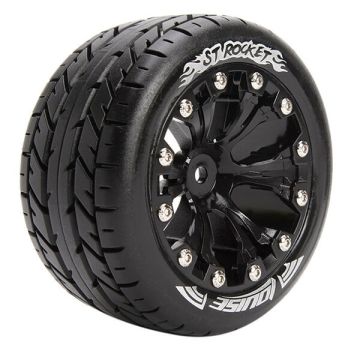 Louise RC ST-Rocket 1:10 Soft 0 Offset Black EP Stampede 2 (L-T3208SB)