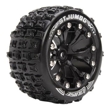 Louise RC ST-Jumbo 1:10 Soft 1/2 Offset Black GP Jato 2wd R (L-T3210SBH)