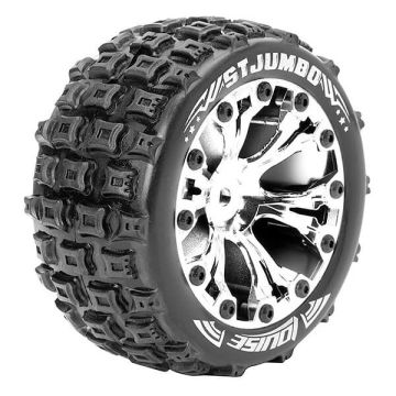Louise RC ST-Jumbo 1:10 Soft 0 Offset Chrome EP Stampede 2W (L-T3210SC)