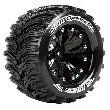 Louise RC MT-Cyclone 1:10 Soft 0 Offset Black EP Stampede (L-T3226SB)