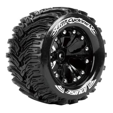 Louise RC MT-Cyclone 1:10 Soft Hex 14mm Black Arrma Granite (L-T3226SBM)