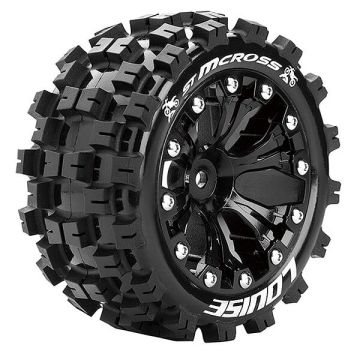 Louise RC ST-MCRoss 1:10 Soft 0 Offset Black EP Stampede (L-T3272SB)