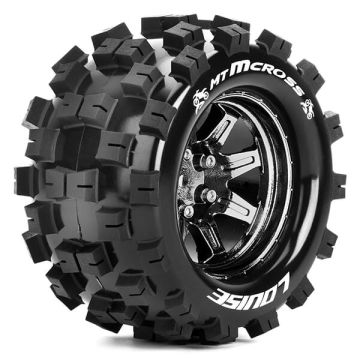 Louise RC MT-MCRoss 1:10 Soft Hex 14mm Black Chrome Arrma Granite (L-T3274SBCM)
