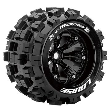 Louise RC MT-MCRoss 1:8 Sport 1/2 Offset Black EP E-Revo Fr (L-T3276BH)