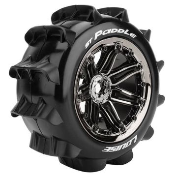 Louise RC ST-Paddle 1:8 Sport Black Chrome E-Revo Fr & Rr (L-T3290BC)