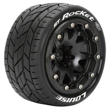 Louise RC ST-Rocket 1:10 Soft Hex 14mm Black Arrma Granite Black (L-T3311SBM)