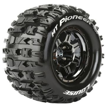 Louise RC MT-Pioneer 1:8 Sport 1/2" Offset Hex 17mm Black Chrome (L-T3321BCH)