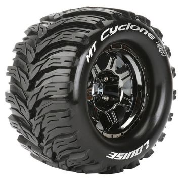 Louise RC MT-Cyclone 1:8 Sport 1/2" Offset Hex 17mm Black Chrome (L-T3323BCH)