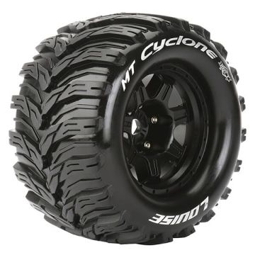 Louise RC MT-Cyclone 1:8 Sport 1/2" Offset Hex 17mm Black (L-T3323BH)