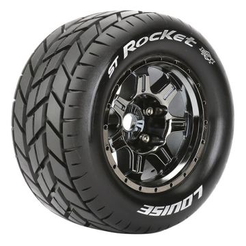 Louise RC ST-Rocket 1:8 Sport 1/2" Offset Hex 17mm Black Chrome (L-T3324BCH)