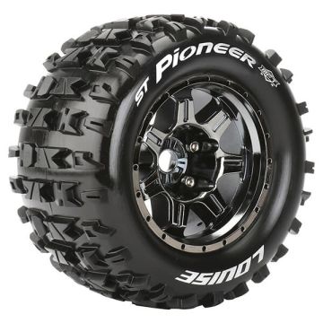 Louise RC ST-Pioneer 1:8 Sport 1/2" Offset Hex 17mm Black Chrome (L-T3325BCH)
