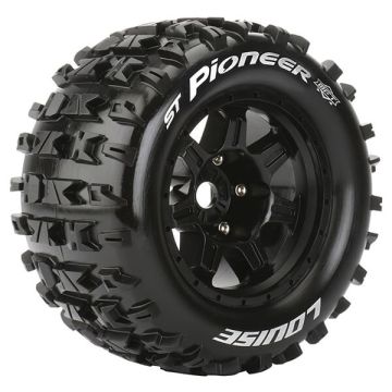 Louise RC ST-Pioneer 1:8 Sport 1/2" Offset Hex 17mm Black Chrome (L-T3325BH)