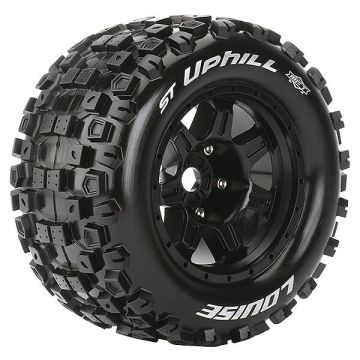 Louise RC ST-Uphill 1:8 Sport 0" Offset Hex 17mm Black (L-T3326B)