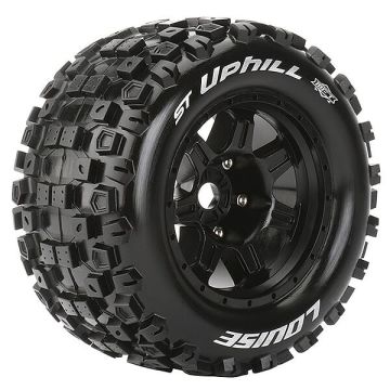 Louise RC ST-Uphill 1:8 Sport 1/2" Offset Hex 17mm Black (L-T3326BH)