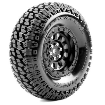 Louise RC CR-Griffin 1:10 Super Soft Black Hex 12mm (L-T3344VB)