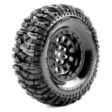 Louise RC CR-Mallet 1:10 Super Soft Black Hex 12mm (L-T3346VB)