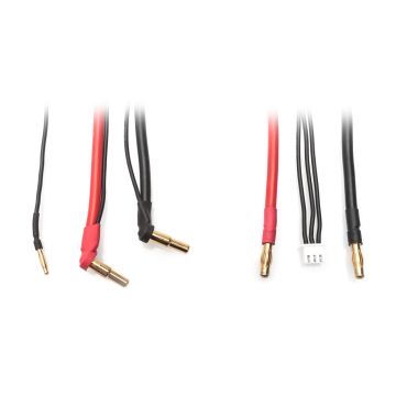 LRP Double Charge Lead-4mm/5mm 2S Lipo (LRP65813)