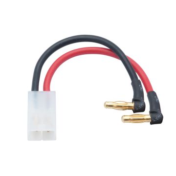 LRP Lipo H/C Adaptor Wire-4mm Male Plug-Tamiya (LRP65838)