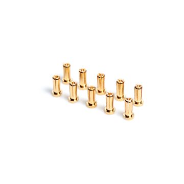 LRP 5mm Gold Connectors - Works Team - 10pk (14mm) (LRP65955)