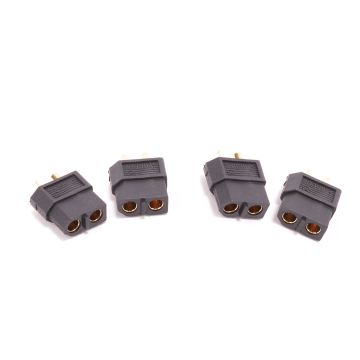 Monkey King XT60 Plug Female Only Black - 4pcs (MK2980FBK)
