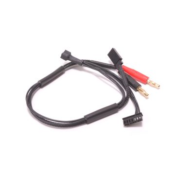Monkeyking Charge Leads 4mm - XH2S Balance Futaba RX (MK5926)
