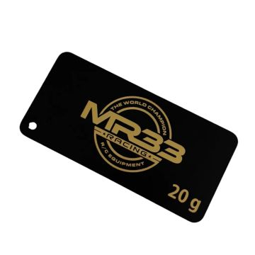MR33 Brass Battery Weight Plate Short 20g (1) (MR33-BBW-20)