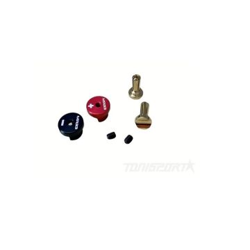 MR33 Heatsink Gold Connector Set 5mm - Red/Black (2) (MR33-HSGC5-RB)