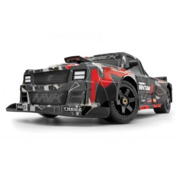 Maverick QuantumR Flux 4S 1:8 4WD Muscle Car - Black/Red (MV150350)