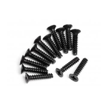 Maverick Countersunk Cross Head Self-TapScrew M3x14mm 13Pcs (MV22053)