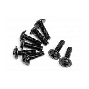 Maverick DOMED HEAD DISC SCREW M3X10 (8 ) (MV22126)