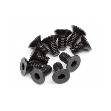 Maverick Flat Head Screw M4x8mm (12 Pcs) (MV27049)
