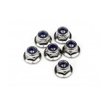 Maverick Flanged Lock Nut M3 6Pcs (MV28041)