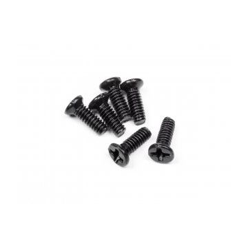Maverick Flat Head Screw M2 X 6mm 6Pcs (MV28105)