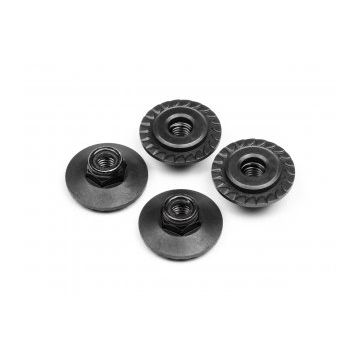 Maverick Flanged Lock Nut M5X8mm (4Pcs) (MV29092)