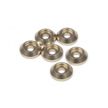 Maverick Cap Head Screw Cone Washer - Gold (6Pcs) (MV29127)