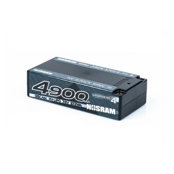 Nosram LiPo 4900mAh G4 HV Stock Shorty 7.6v (NR999651)