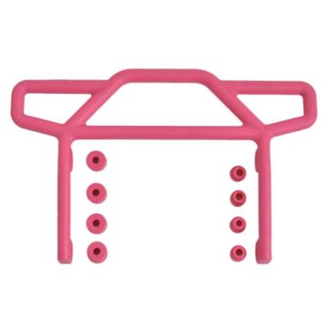 RPM Pink Rear Bumper For Traxxas Elec Rustler 2wd (RPM70817)