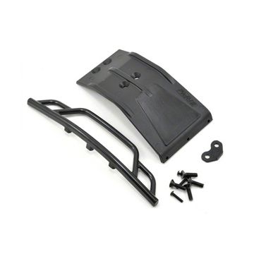 RPM Front Bumper & Skid Plate Losi Ten Scte - Black (RPM73042)